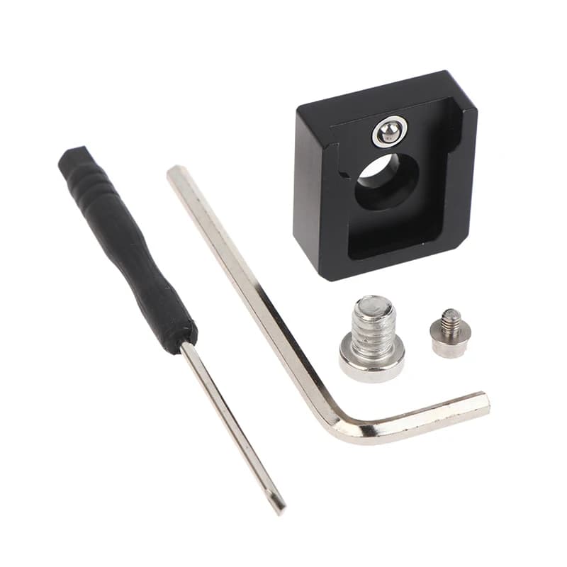 Y-1Set 1/4''' quick release attachment for hot/cold rig support, video light, camera cage, monitor, magic arm, LED light, microphone, camera flash