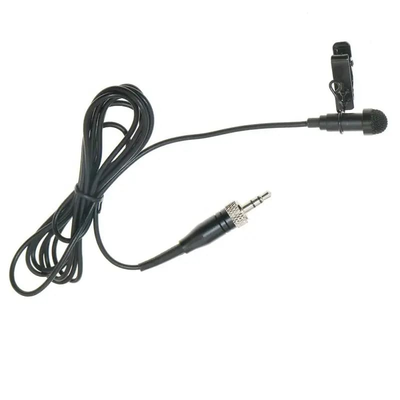 Microfono lavalier con fermacravatta Pro MKE2 per sistema BeltPack con clip wireless Sennheiser G2 G3 G4 Blocco stereo da 3,5 mm