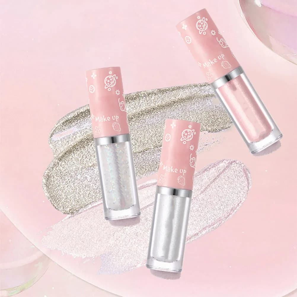 8pcs Eye Shadow Stick Glitter Eyeshadow Liquid Makeup For Women Daily Party Cosplay Festival Stage Use Safe Formula