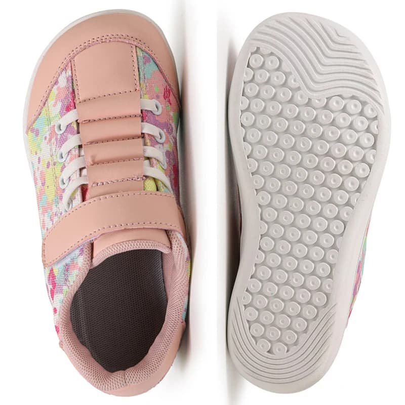 Versione ampia per bambini Scarpe a piedi nudi Scarpe da bambino antiscivolo per ragazzi e ragazze Scarpe sportive per bambini Suola sana a caduta zero Traspirante