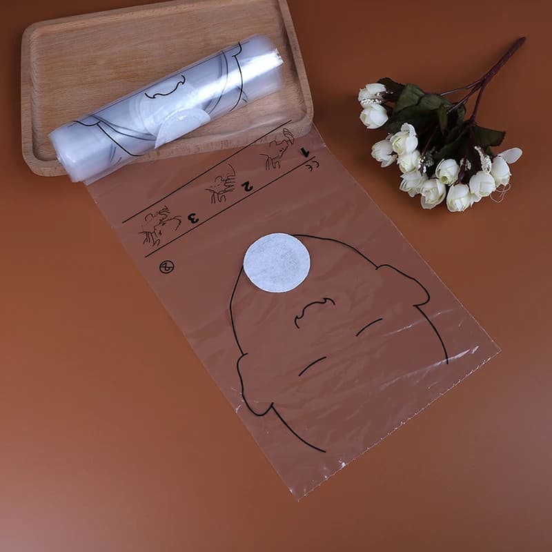 30Pcs/Roll For CPR First Aid Kit Training CPR Mask 20x30cm Transparent CPR Resuscitator Face Shield