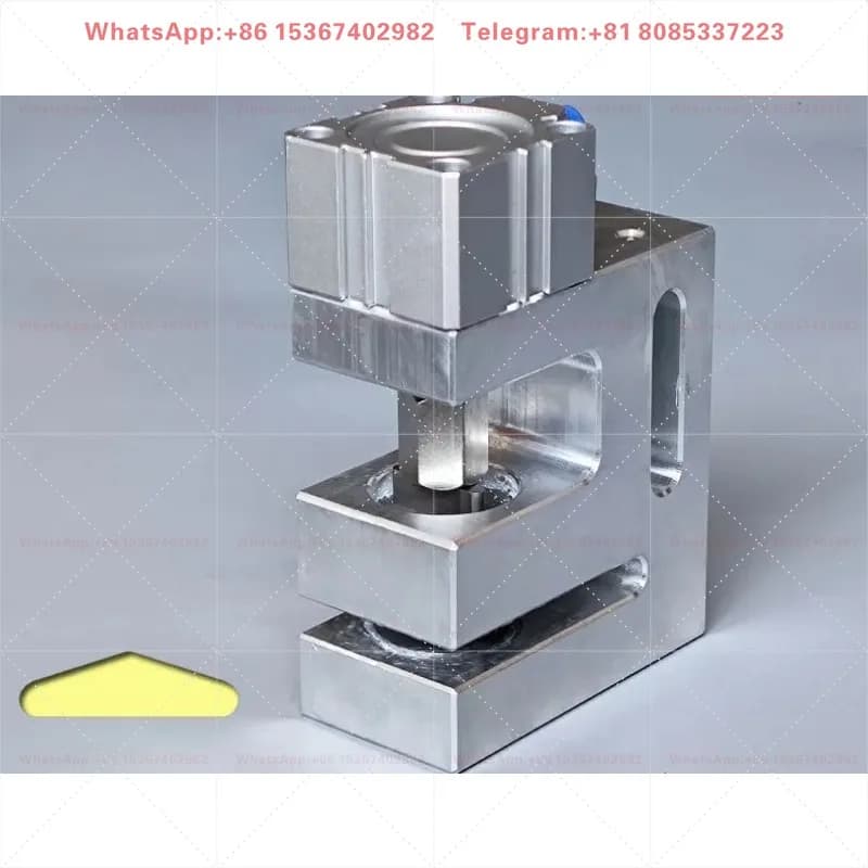Triangular Hanging Hole Pneumatic Punch Plastic Bag Butterfly Hole Airplane Corner Cutting Punching Machine Equipment