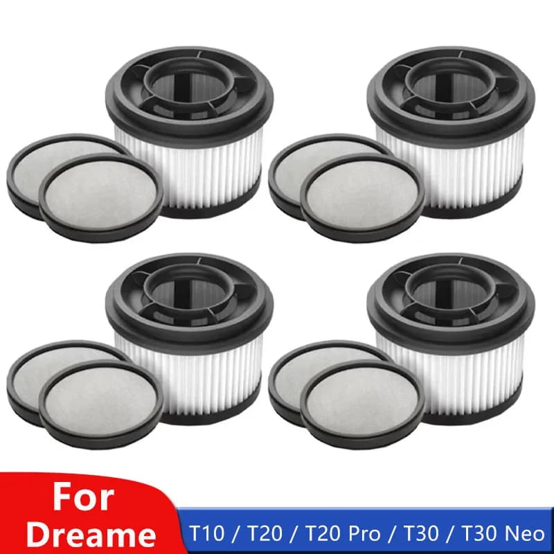 Per Dreame T10 / T20 / T20 Pro / T30 / T30 Neo / R10 / R10 Pro / R20 Parti di ricambio Pre Post Filtro Accessori