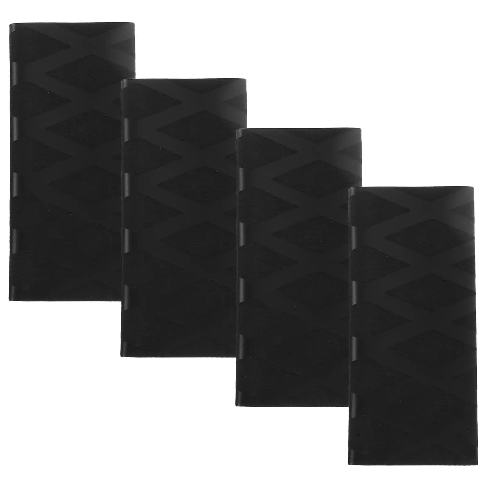 4 Pieces Manicotto Thermo-strength Anti-slip Handle Absorbent Ping Pong Rack for Training and Competition