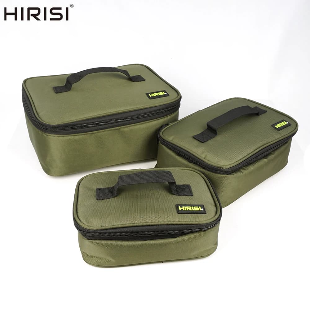 Hirisi Multifunction Carp Fishing Bag - Oxford PVC Material, Mulinelli and Esche Container, Fishing Accessories Organizer