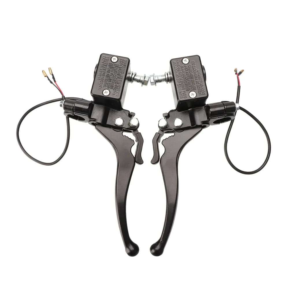 1pc Moto Sinistra/Destra Pompa Freno Cilindro Maestro Anteriore Leva Idraulica adatta Per ATV Go Kart Quad Dirt Bike Scooter a Quattro Ruote
