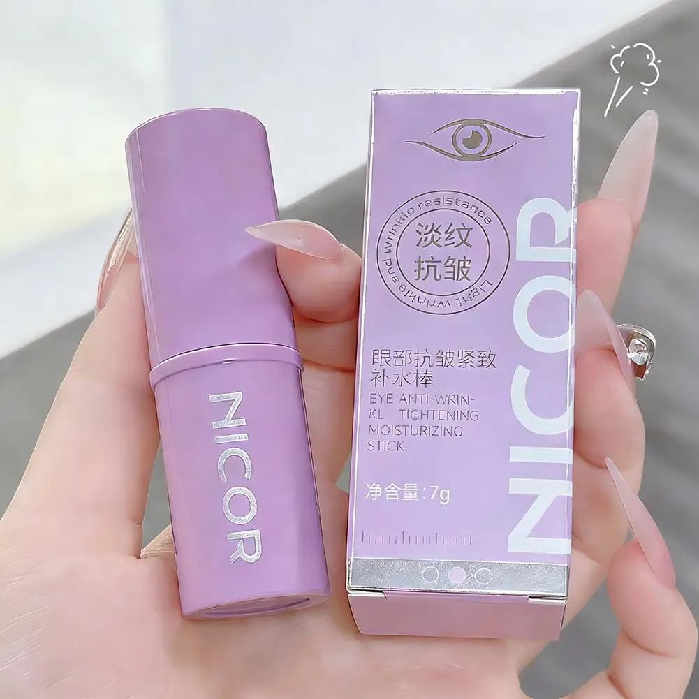 Eye Anti Wrinkle Firming Hydrating Stick Anti Aging Fade Fine Lines Moisturizing Nourishing Eye Care Balm Portable Eye Skin