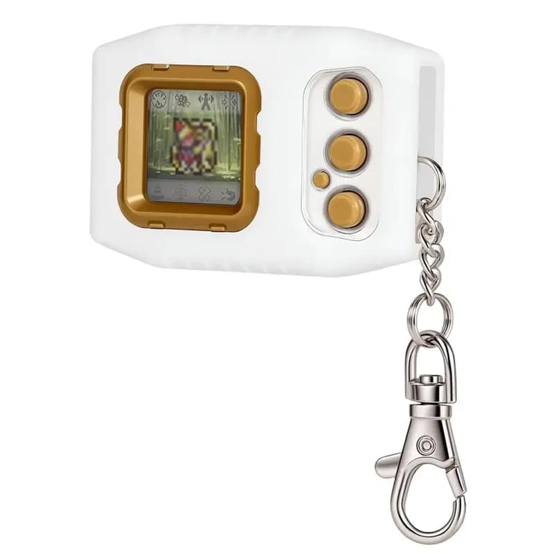 ABDE-For Digimon Pendulum Night Glow Protective Case Cover COLOR Silicone Design Glow In Dark Green Blue Light