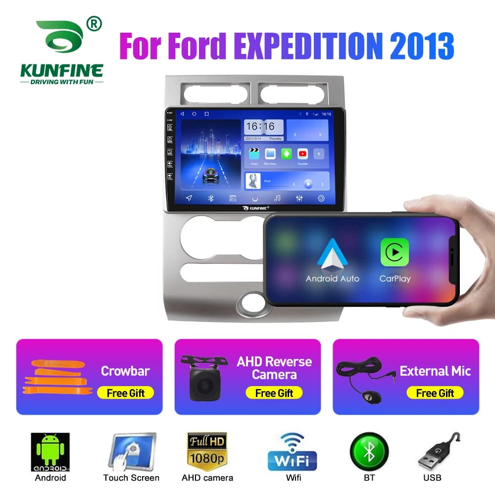 Autoradio Per Ford EXPEDITION 2013 2Din Android Octa Core Car Stereo DVD Lettore di Navigazione GPS Multimediale Android Auto Carplay