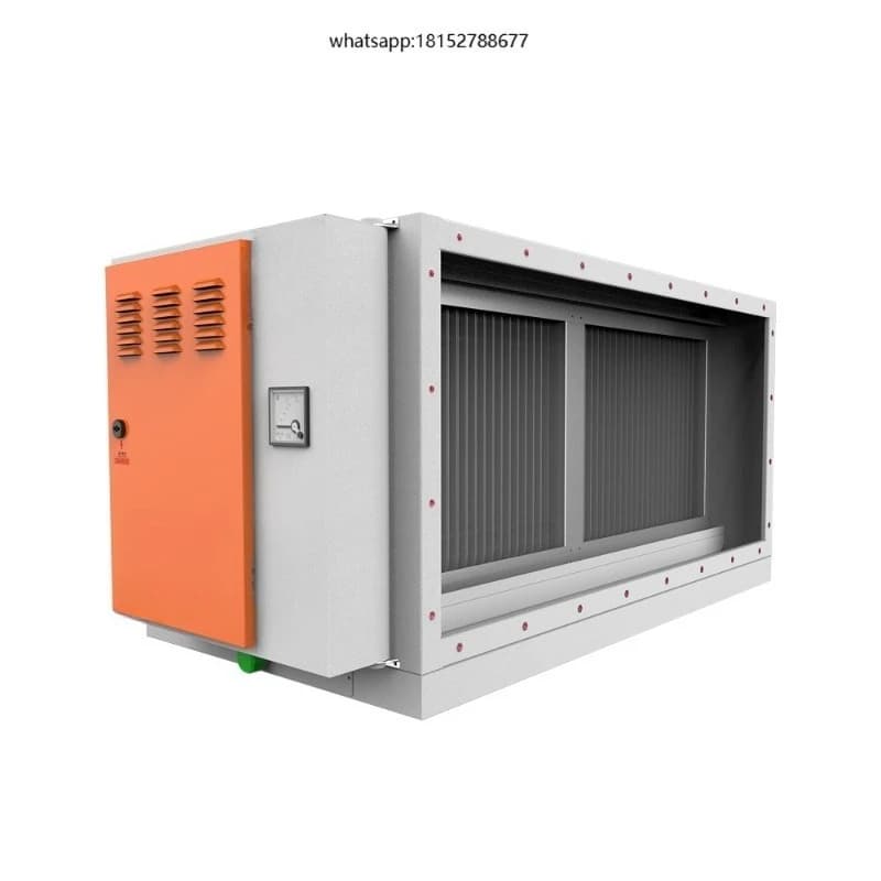 Purified Air Oil Fume Purifier for Kitchen Exhaust Electrostatic Precipitation Heavy Industry