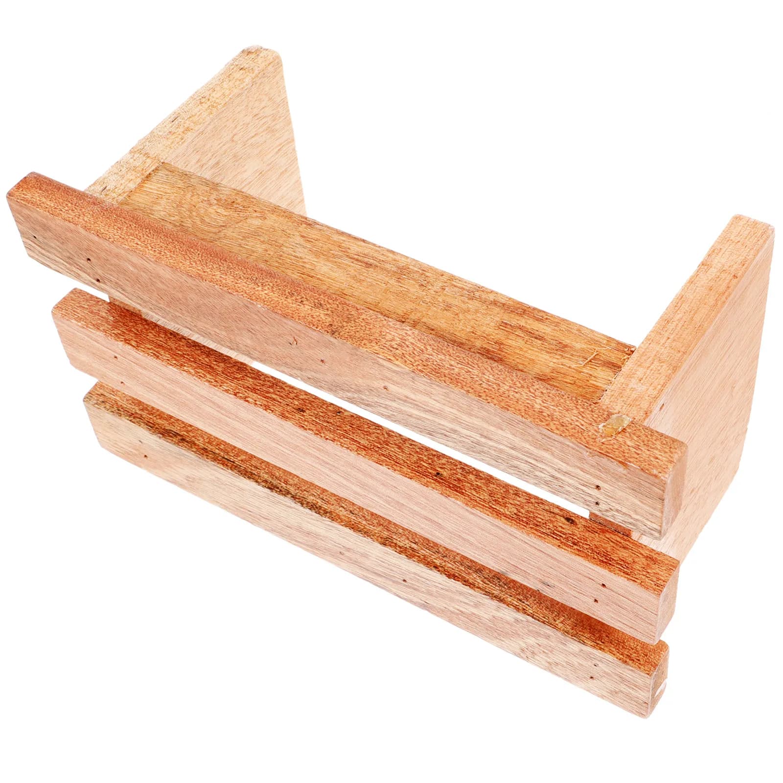 Poggiapiedi in Legno Antiscivolo Multiuso per Sauna, Bagno, Camera da Letto, Soggiorno, Cucina, Portatile, Robusto, Leggero, Supporto per Gambe