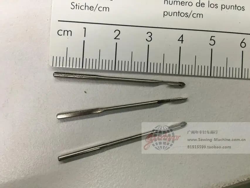 Made In Germany, aghi per macchina da cucire con cucitrice per libri con filo di bloccaggio Smyth, ago per infilare
