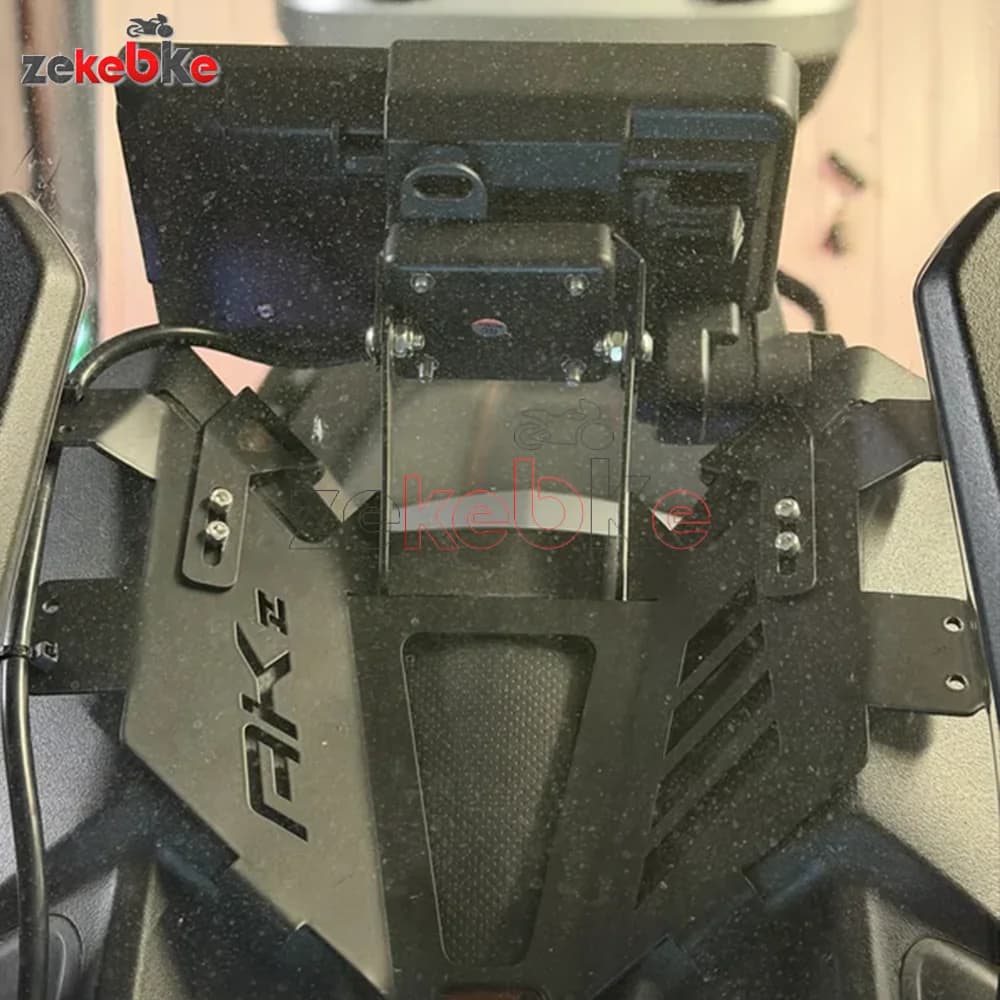 Supporto Anteriore per Parabrezza Moto, Porta Telefono e GPS, Staffa di Navigazione per KYMCO AK550 Ak550 Premium 2023-2026