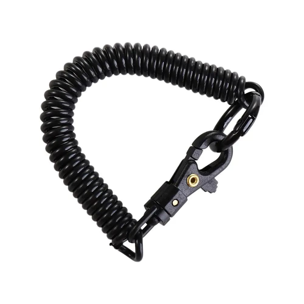 Portachiavi con molla a spirale, etichette per bagagli, portachiavi a molla, braccialetti portachiavi a molla, ganci portachiavi