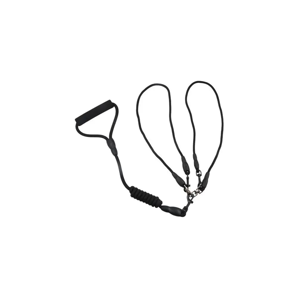 Guinzaglio per Cani a 2/3/4 Vie con Impugnatura in Schiuma, Regolabile in Nylon, per Due Cani, 120CM, Corda di Trazione Resistente per Passeggiare i Cani