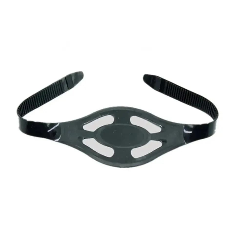 Adjustable Diving Mask Strap Swimming Glasses High Elasticity Snorkeling Strap Replacement Black Soft Diving Rubber Strap