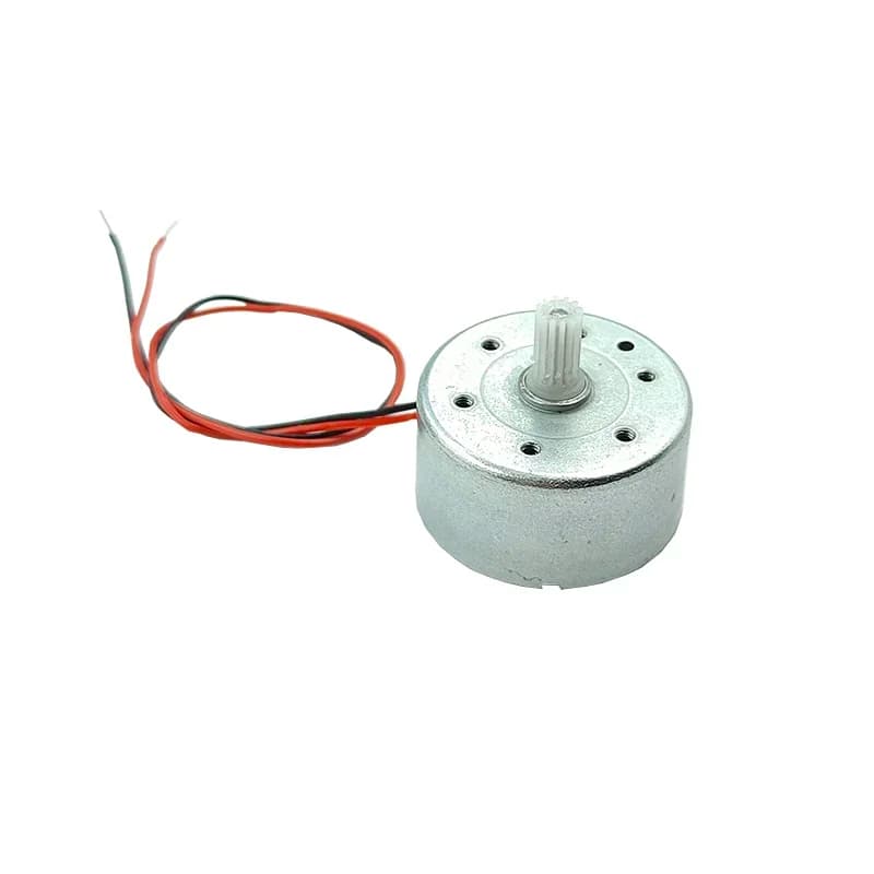 RF-300C Micro 300 Motore DC 3V 6V 9V 12V 7200RPM Mini Muto 24mm Motore Mandrino Rotondo 2mm Albero FAI DA TE Energia Solare Hobby Giocattolo Modello di Ventilatore