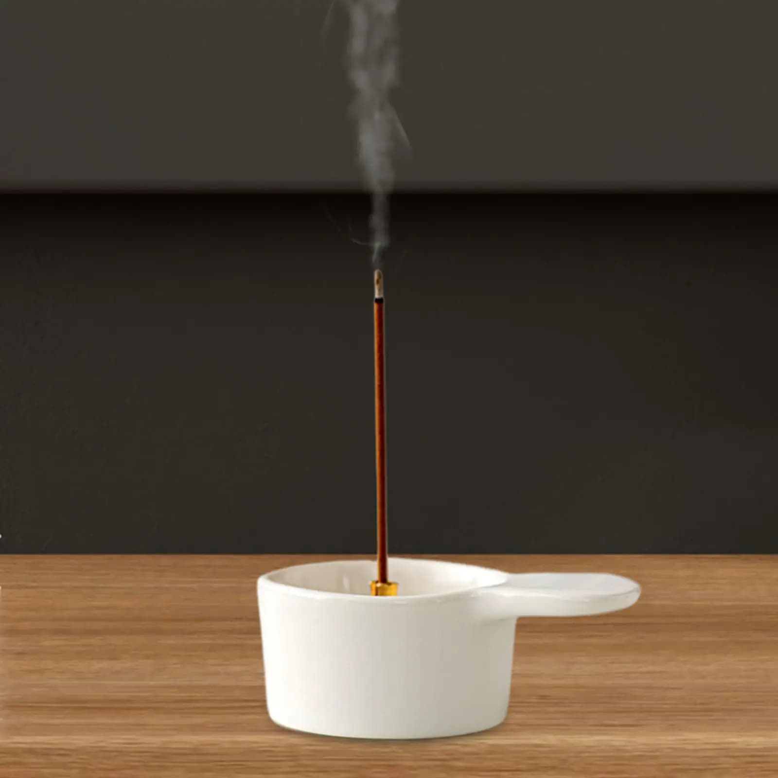 Portaincenso Verticale Moderno in Ceramica per Bastoncini di Incenso, Vassoio per Incenso per SPA, Festival, Studio