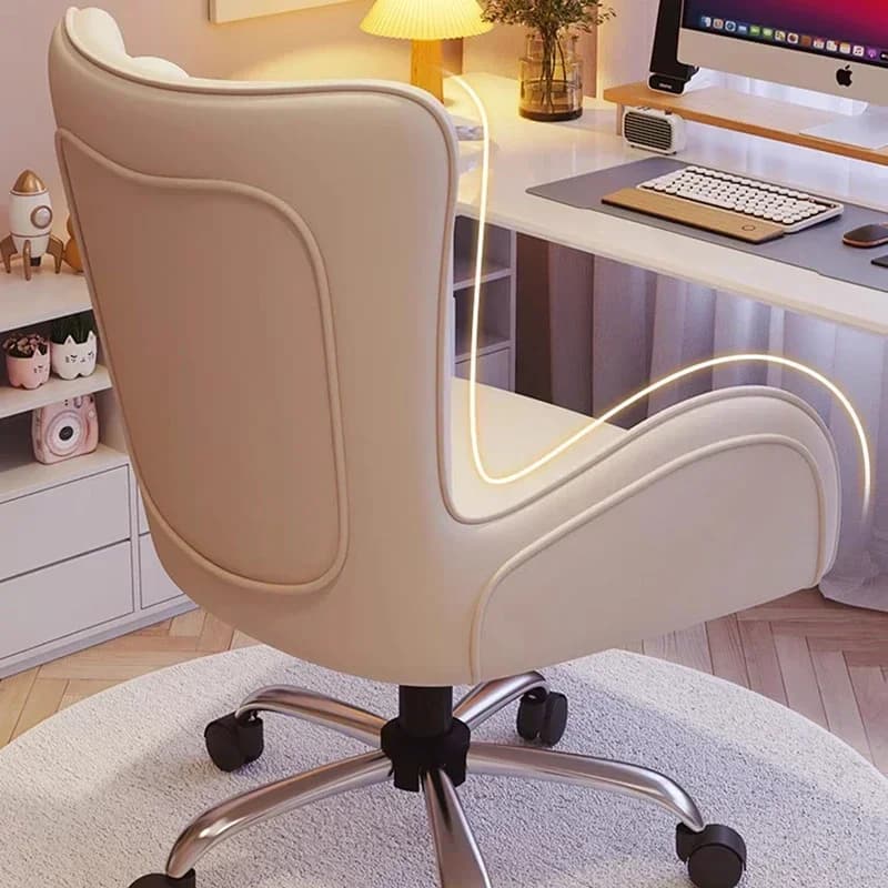 Sedia da gioco Confortevole Anime Gamer Office Poltrona ergonomica per computer pigra Design di lusso Poggiapiedi Cucina Pc regolabile in altezza