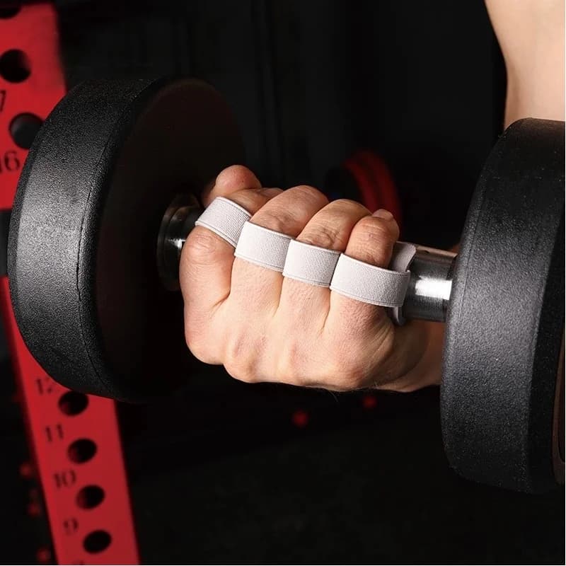 GYMDREAMER Weight Lifting Straps Leather Non Slip Palm Protection Anti Blister Fitness Gym Strength Training Pull Up Men