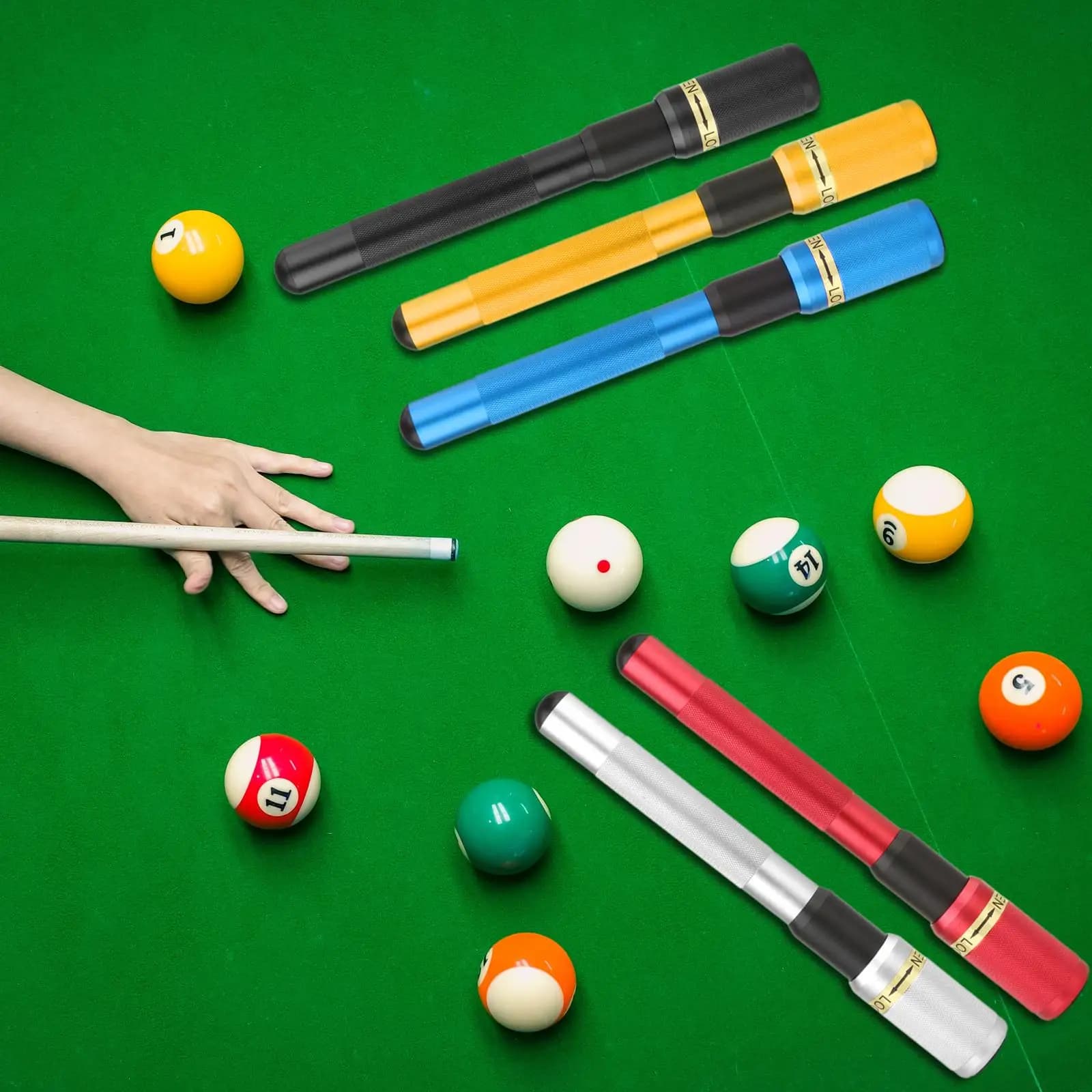 Prolunga per stecca da biliardo per snooker Prolunga per stecca da biliardo per atleta