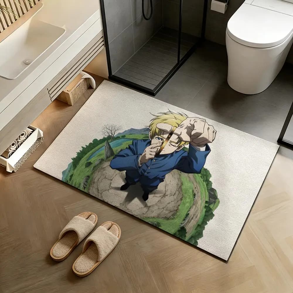 Tappetino da Bagno in Diatomite, Tappeto Assorbente Antiscivolo ad Asciugatura Rapida, Lavabile per Casa - The Earth Movement