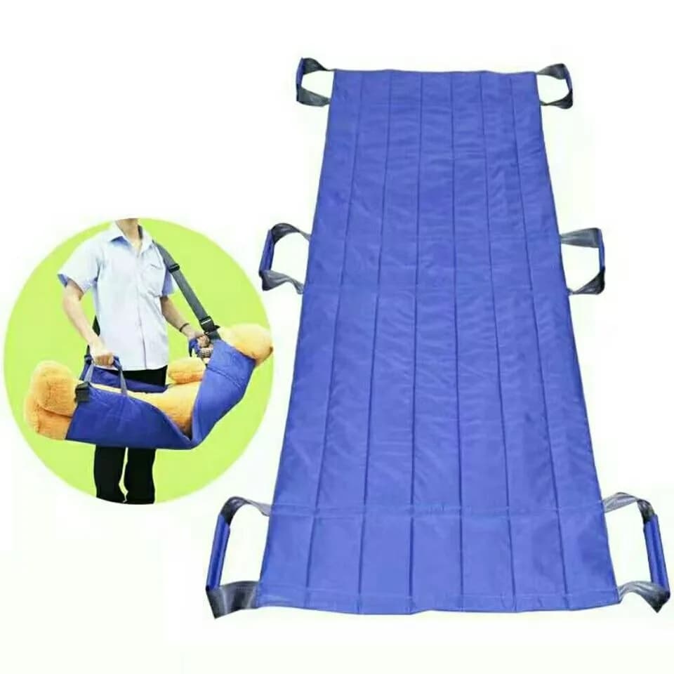 Cuscino per letto di posizionamento da 70" x 28" con manici rinforzati Lenzuola scorrevoli per pazienti sollevabili in movimento Allunga il trasferimento senza spostamenti