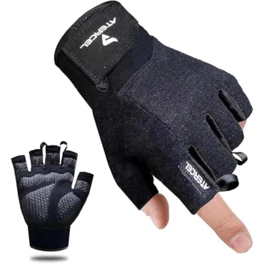Workout Gloves for Men and Women, Exercise Gloves for Weight Lifting, Cycling, Gym, Training, Breathable and Snug fit