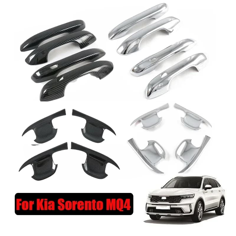 Per Kia Sorento MQ4 2021 2022 2023 Accessori Auto Maniglia Della Porta Ciotola di Copertura Trim Maniglia Della Porta Cattura Tappo di Protezione Della Copertura Trim