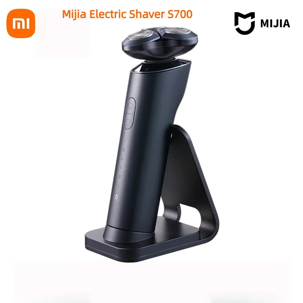 New Electric Razor Xiaomi Mijia S700, 3 heads Flexible Portable Razor, IPX7 waterproof, Washable, Trimmer for Barba