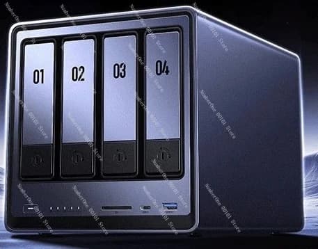 Server di archiviazione DXP4800/DX4600PLUS/DXP480T PLUS per archiviazione di rete domestica NAS a 4 bit