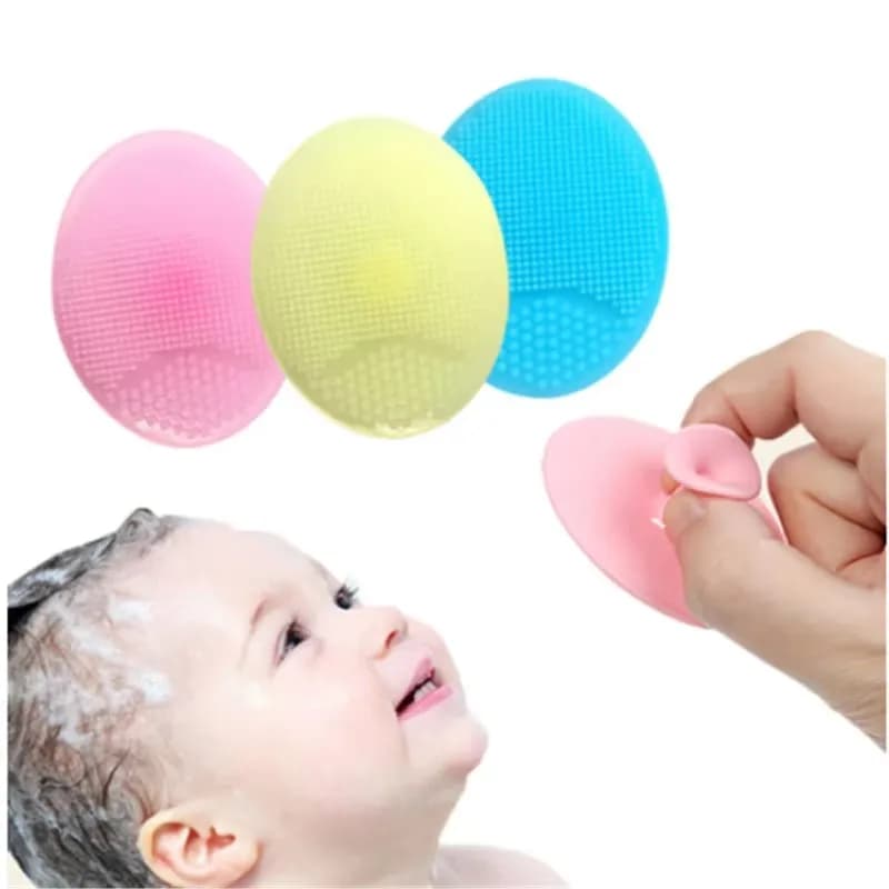 Set da 2/4/6 Pezzi: Spazzole Morbide in Silicone per Pulizia Viso, Massaggio Doccia, Spugne Esfolianti Super Morbide per Bambini e Adulti