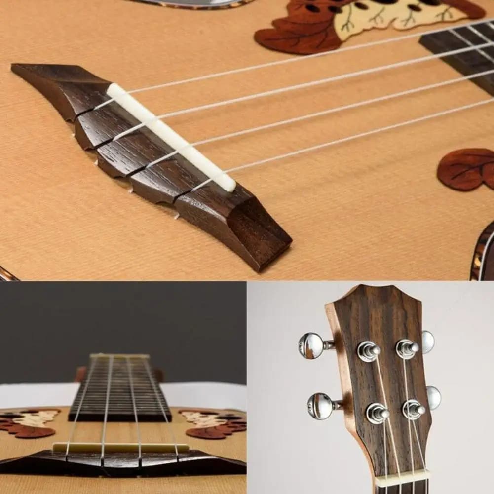 Corde universali per ukulele a quattro corde, corde in nylon, strumenti musicali e attrezzature, accessori per chitarra classica, set da 1/3/5