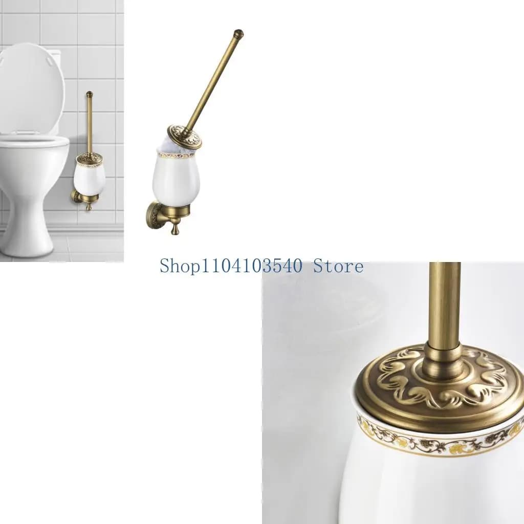 Accessorio per pulizia del bagno 02dc Base stabile Soluzione bagno vintage per casa