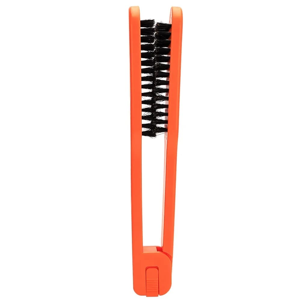 Multifunctional Double Sided V Brush Hair Care Hair Straightener Hairdressing Clamp Comb Anti-slip Durable Straightening Comb