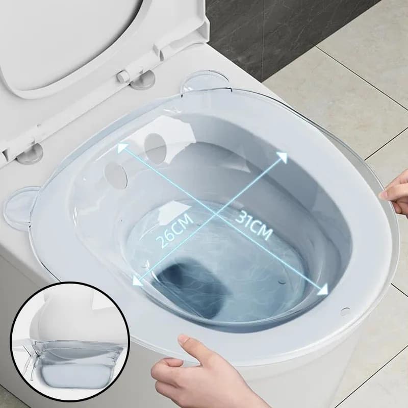 1 pezzo Sedile WC, parti intime femminili, pulizia speciale, glutei, lavabo accovacciato, lavabo speciale per donne incinte