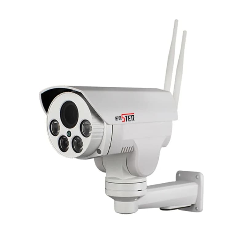 Doppia antenna Zoom 10X Sicurezza 5-50MM WiFi Wireless 4G Lte IP PTZ da esterno con slot per schede