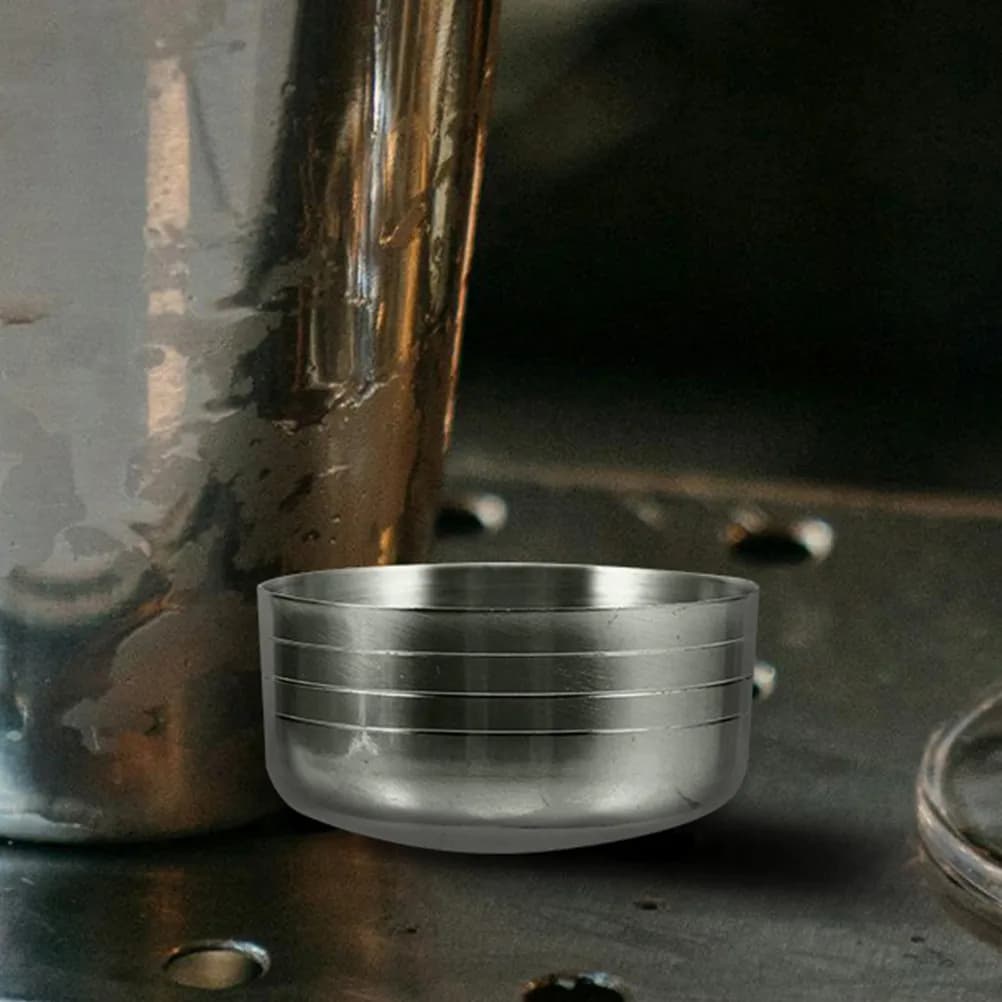2 Pezzi Coperchi per Shaker da Cocktail in Acciaio Inossidabile, Antispruzzo, Riutilizzabili, Accessori per Bar, Vino, Succhi e Miscelazioni