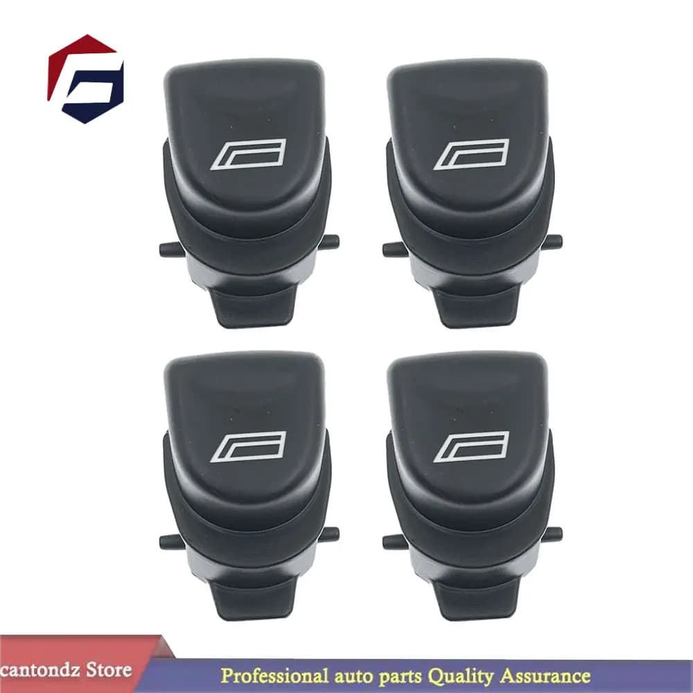 Copri Pulsante Interruttore Finestrino Auto Nero per ALFA ROMEO 147 GT 1PC 2PC 4PC