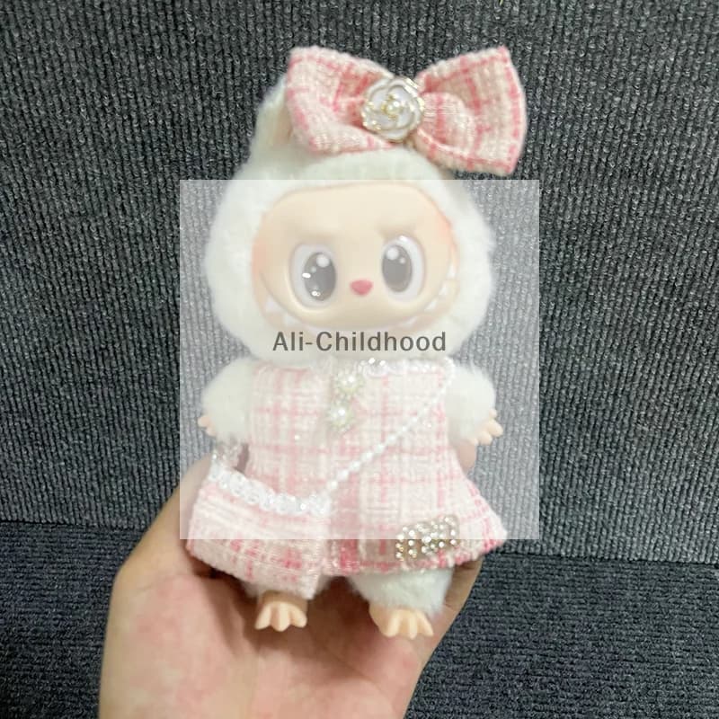 Plush Toy Doll Clothes Dress Set Plush Doll Changing Clothes Sportwear T-shirt Suit Cartoon Clothes Doll Accessories Gift o
