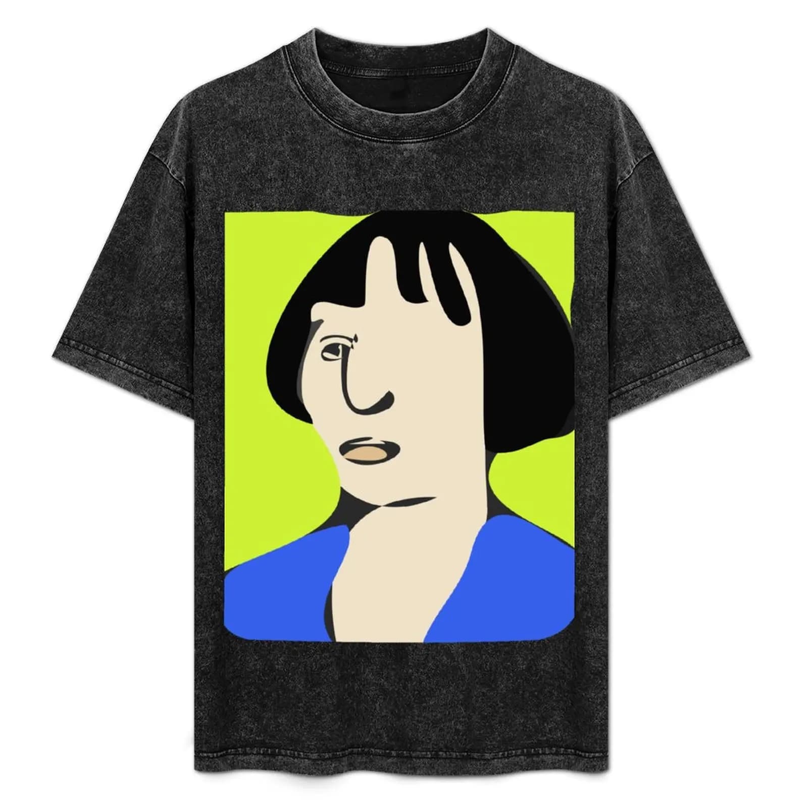T-shirt with portrait of Alice B. Toklas Water resistant casual T-shirt