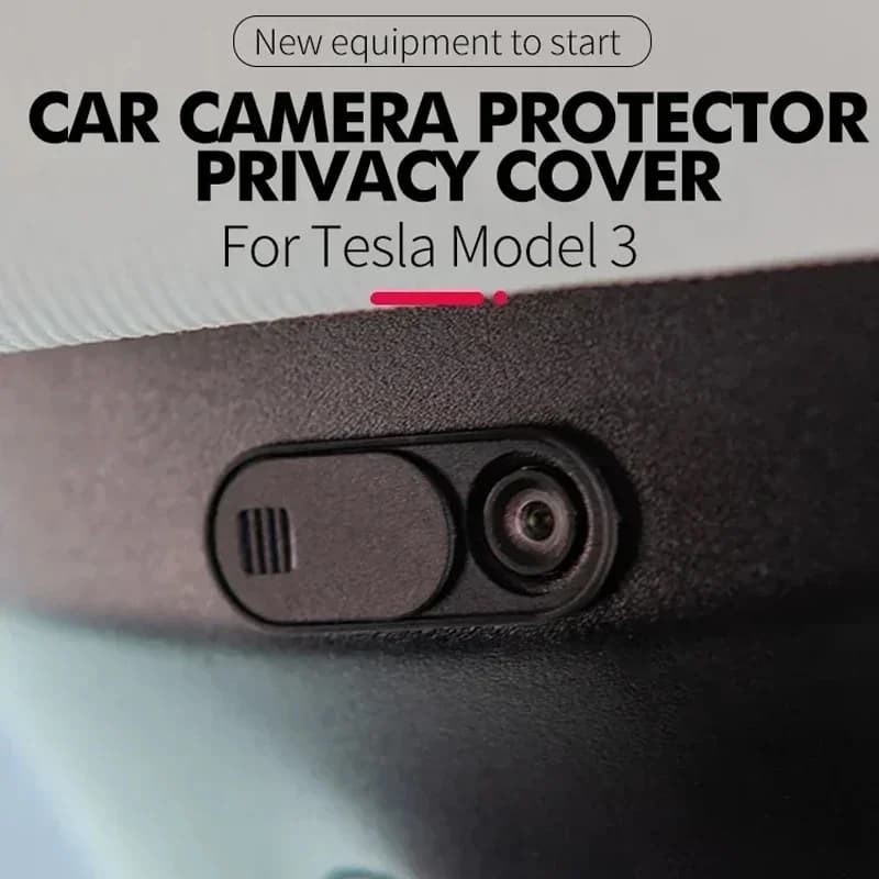Scatola portaoggetti per Tesla Model Y 2021-2024, accessori per console centrale, vassoi per Tesla Model 3 2021-2023, scatola nascosta con copertura per webcam