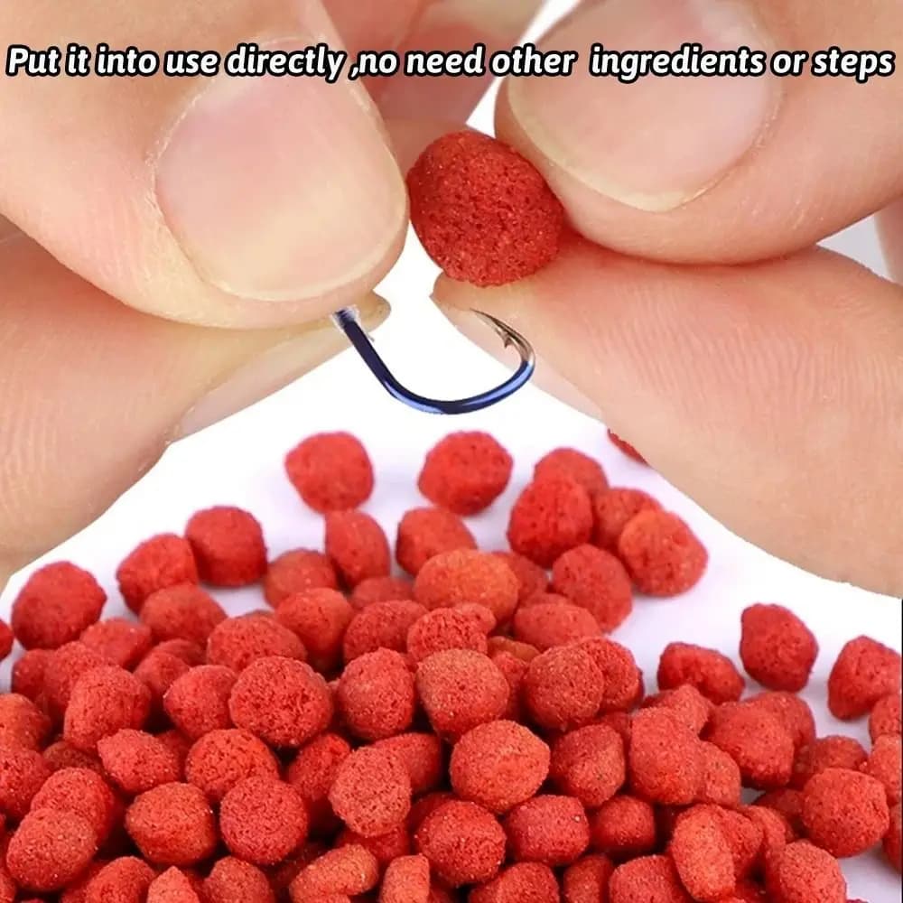 330PCS 4mm 120PCS 6mm Concentrato Richiamo di Pesca Crankbaits Ganci Pop Up Esca Pesce Cibo Verme Odore Artificiale Pesca Attrattivo
