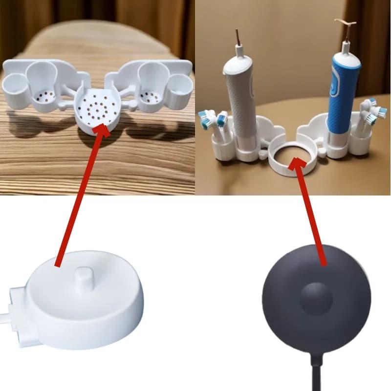 modello transfrontaliero adatto per portaspazzolino elettrico universale Oral-B/io, acquisto all'ingrosso di testine per spazzolino in stock