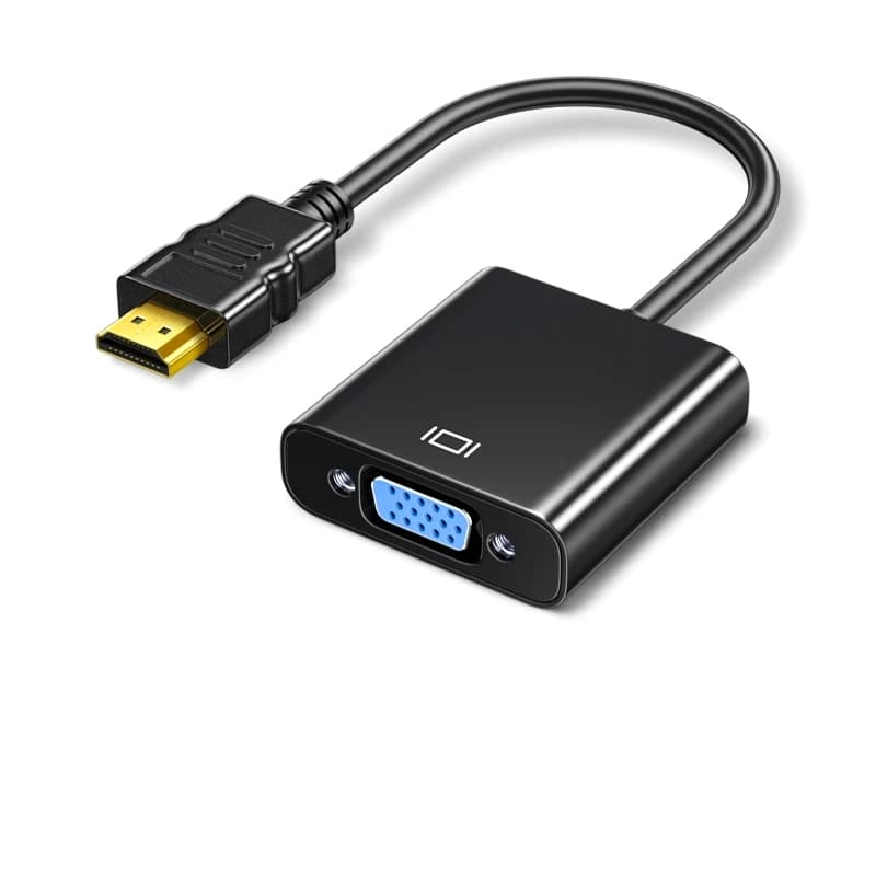 DT-2903 Video Converter Kabel 1080P Hdmi Male to Vga Female HDMI input to cable VGA output adapter