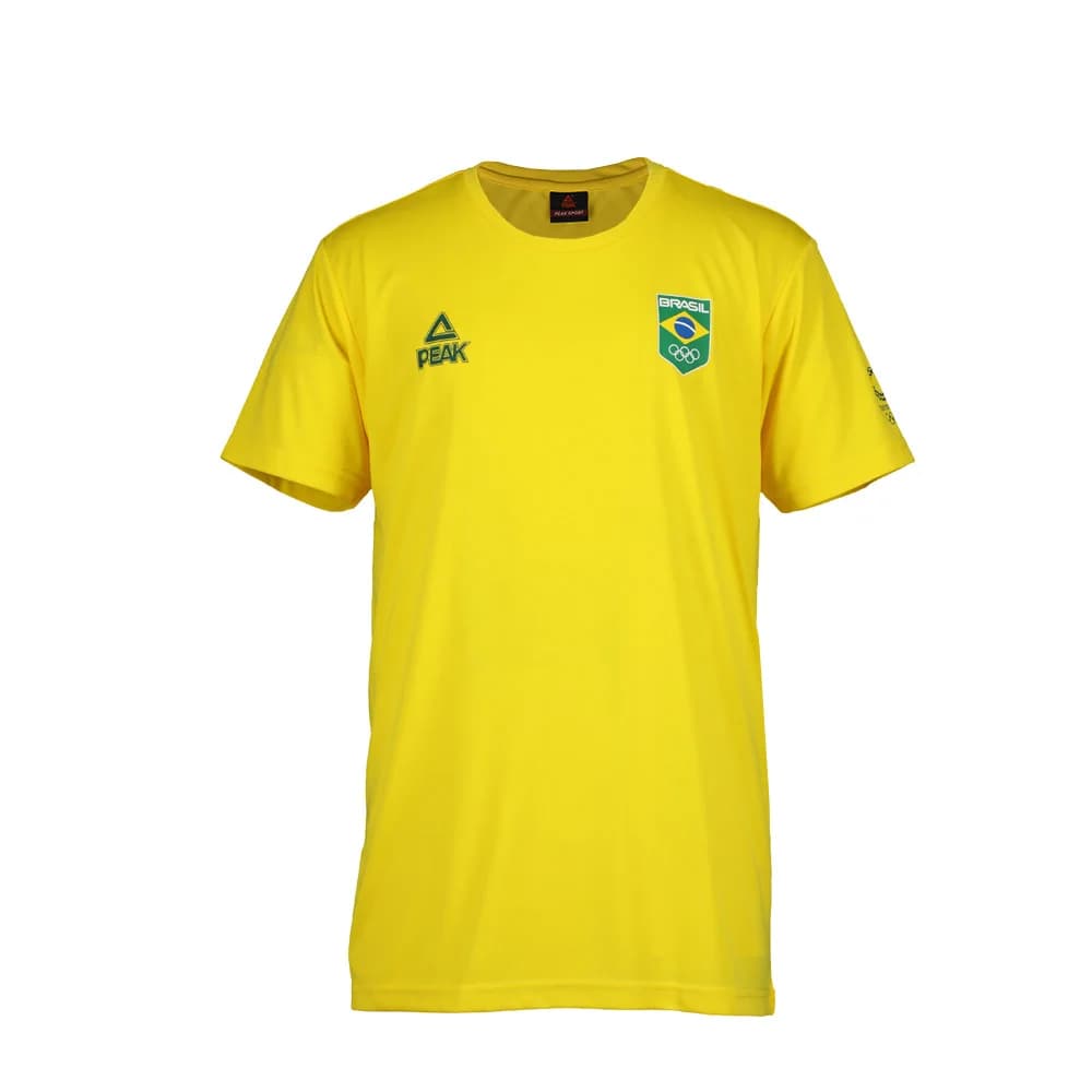 PEAK T-shirt da uomo Running Sport T-shirt corta da uomo Palestra Fitness Compressione Quick-dry Bodybuilding Allenamento Top Unisex 2020