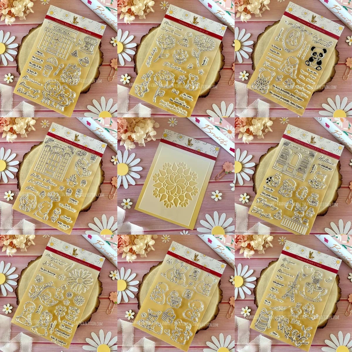 Panda and Rabbit Stamps 2026 New Metal Cutting Dies For Scrapbook Diary Decoration Embossing Template DIY Greeting Card Handmade