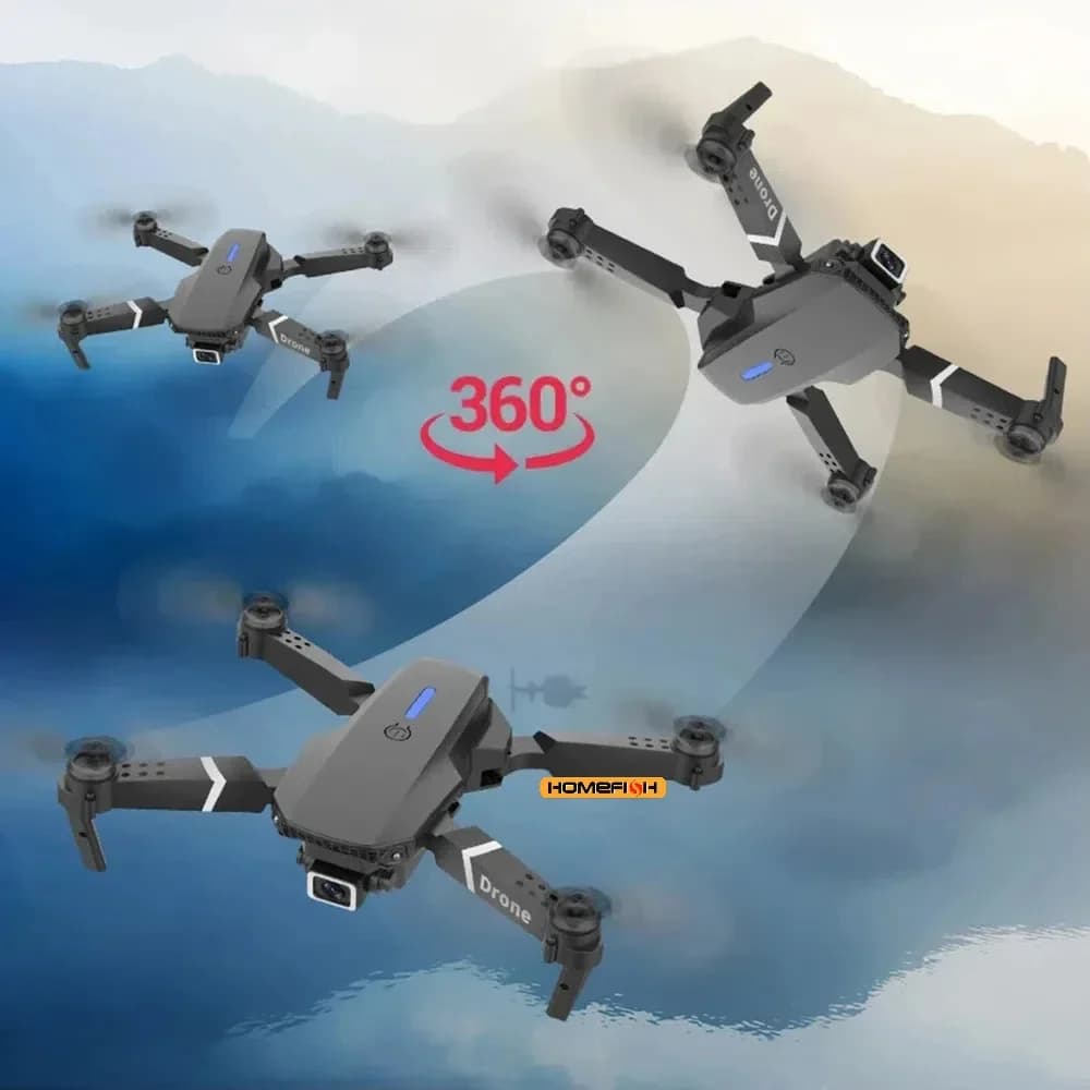 Drone professionale E88 Telecamera SD ad angolo standard WiFi fpv altezza Tenuta pieghevole elicottero quadrotor RC Giocattoli per bambini senza fotocamera