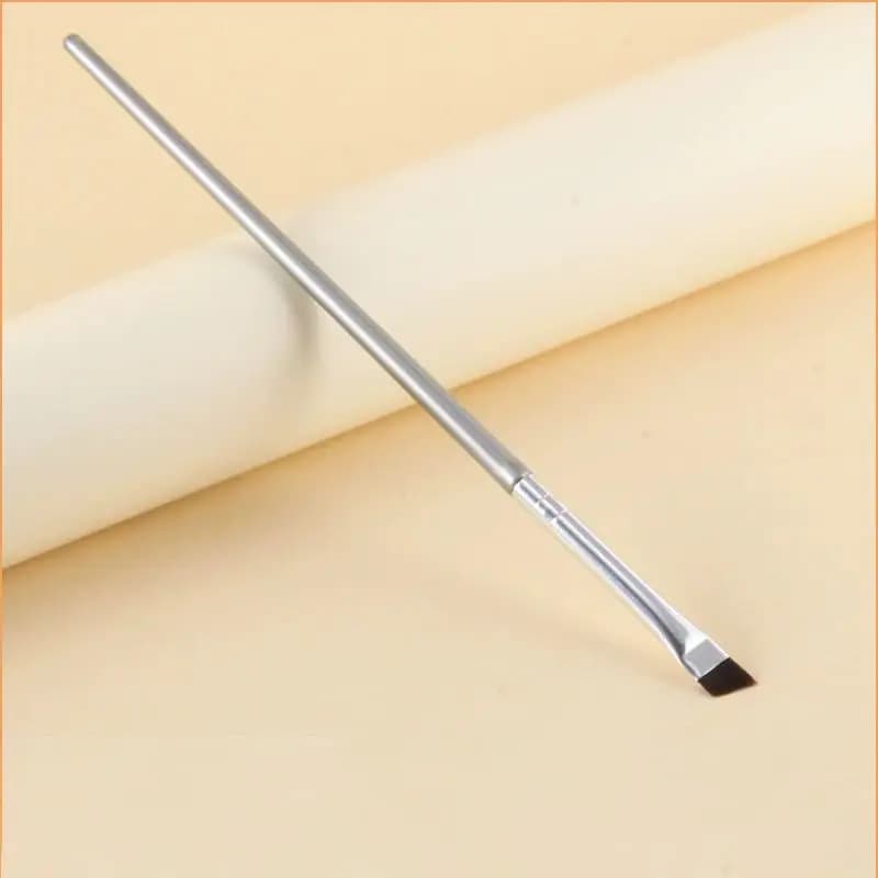 Pennello Angolato Sottile per Eyeliner e Sopracciglia, Strumento Applicatore a Lama per Eyeliner Liquido e Gel, per Applicare Linee Morbide