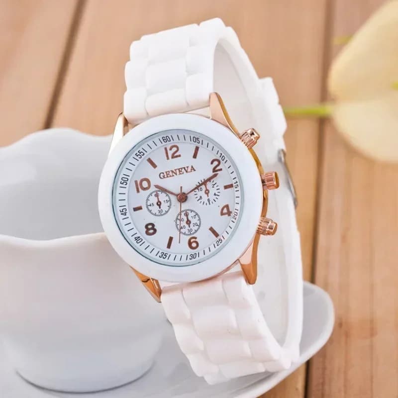 Women's Watches 2024 New Fashion Luxury Brand Women Watch Silicone Quartz Wrist Watch for Women Relogio Female Zegarki